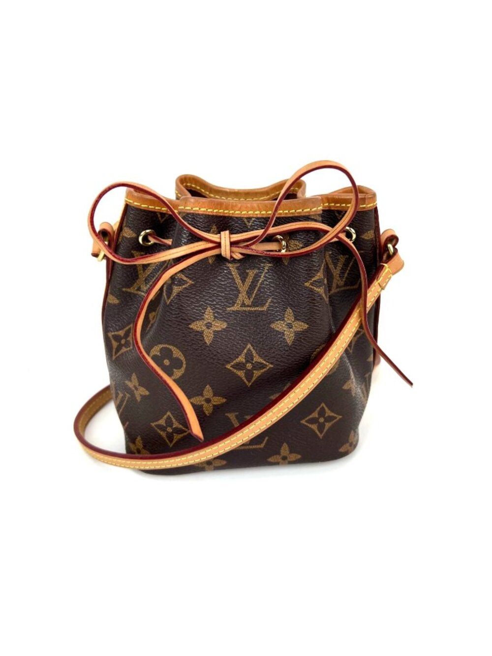 Louis Vuitton Monogram Nano Noe Bucket Crossbody Bag